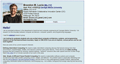Desktop Screenshot of brandonlucia.com