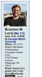 Mobile Screenshot of brandonlucia.com